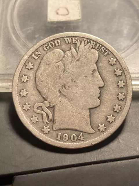 1904 P Barber Half Dollar - Good - As Shown! (472)