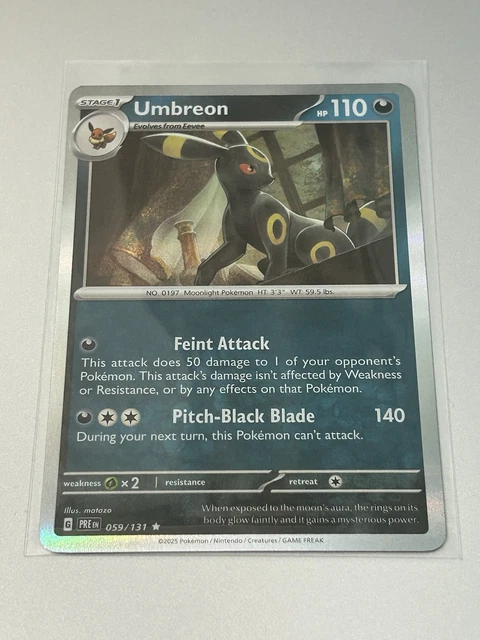 Pokemon Card 059 UMBREON HOLO 059/131 SV: Prismatic Evolutions Pokemon Card £2.32 ...