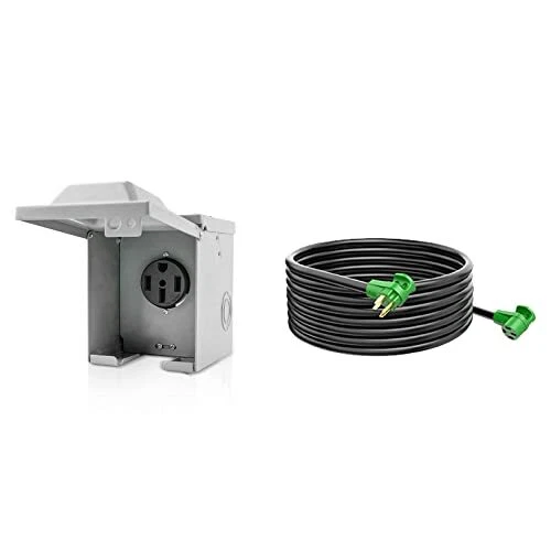 50 Amp Rv Power Cord 25 Feet 50 Amp Rv Power Receptacle