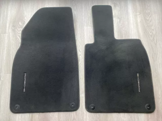 Genuine Porsche Cayman/Boxster 981 (& 718 982?)  Black Carpet Mat Set