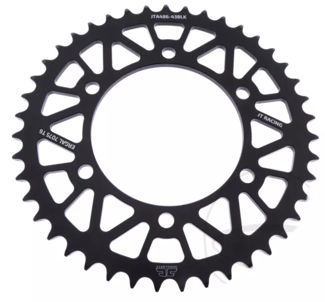 486-42 Black JT 42T Racelite Rear Sprocket for GSXR1000 09-21 *520 PITCH*