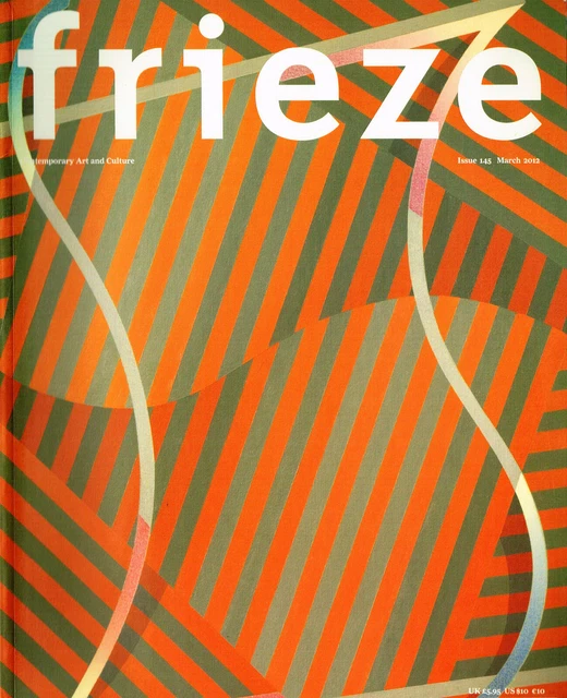 FRIEZE #145 March 2012 Tomma Abts REM KOOLHAS Kaari Upson WU TSANG @Near Mint