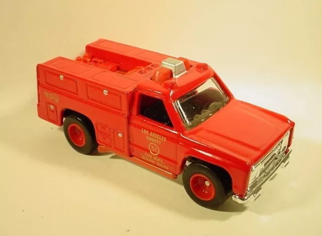 Hot Wheels LAFD Emergency!  Squad 51 Mint Loose