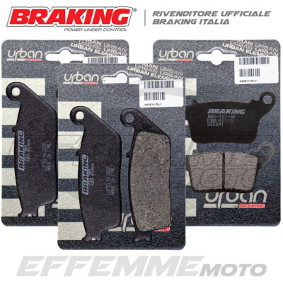 Braking KIT PASTIGLIE FRENO ANTERIORE SUZUKI BURGMAN 650 ABS 2007 2008 2009 AN650 ABS 