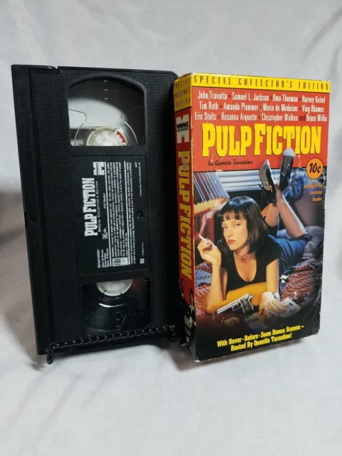 PULP FICTION VHS 1996 Special Collectors Edition Samuel L. Jackson John ...