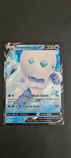 carte Pokémon DARUMACHO DE GALAR V 036/185 EB4 voltage éclatant FR