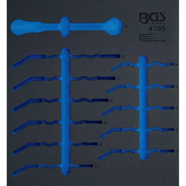 modulo per carrello vuoto per bgs4195 - codice bgs4195-1 FBGS4195-1 BGS officina