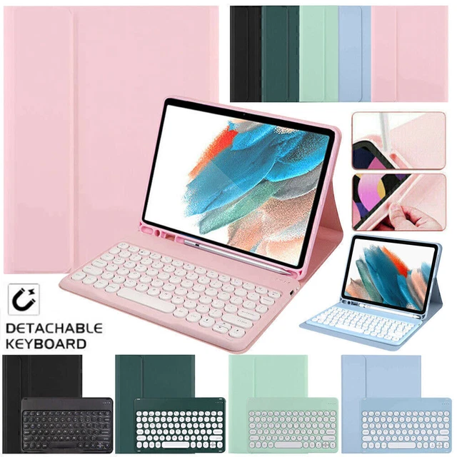 For Samsung Galaxy Tab A8 10.5" SM-X200 X205 X207 Backlit Keyboard Case Cover US