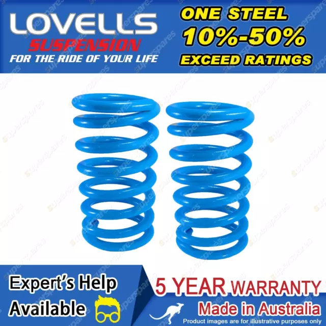 Front Standard Coil Springs for Holden HQ HJ HX HZ WB 1 Tonner Van Ute Statesman