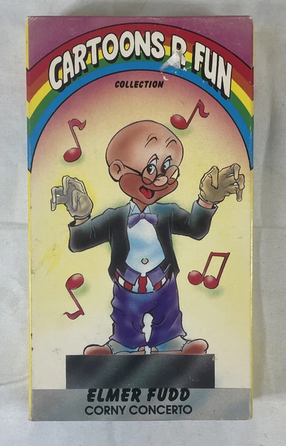 ELMER FUDD CORNY Concerto Cartoons R Fun Vhs Vcr Video Tape 1989 £6.30 ...