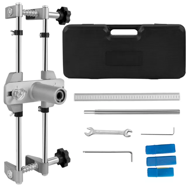 Mortice Lock Fitting Jig Door Lock Mortiser Kit With 3 Cutters 18/22/25mm