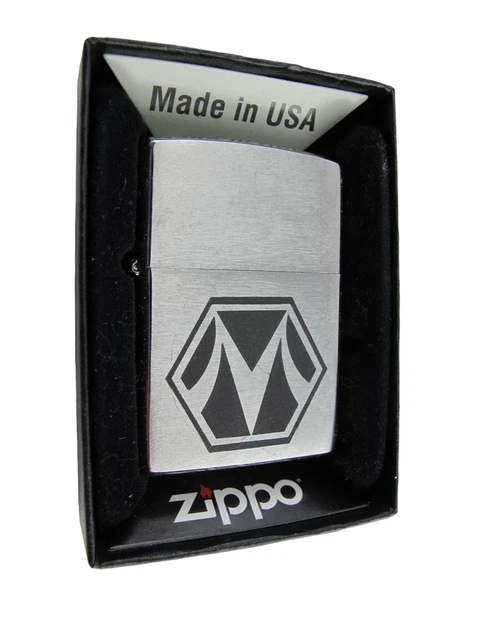 Zippo RARE Original Silver MORTON BUILDINGS Award Etched Engraved Lighter NIB