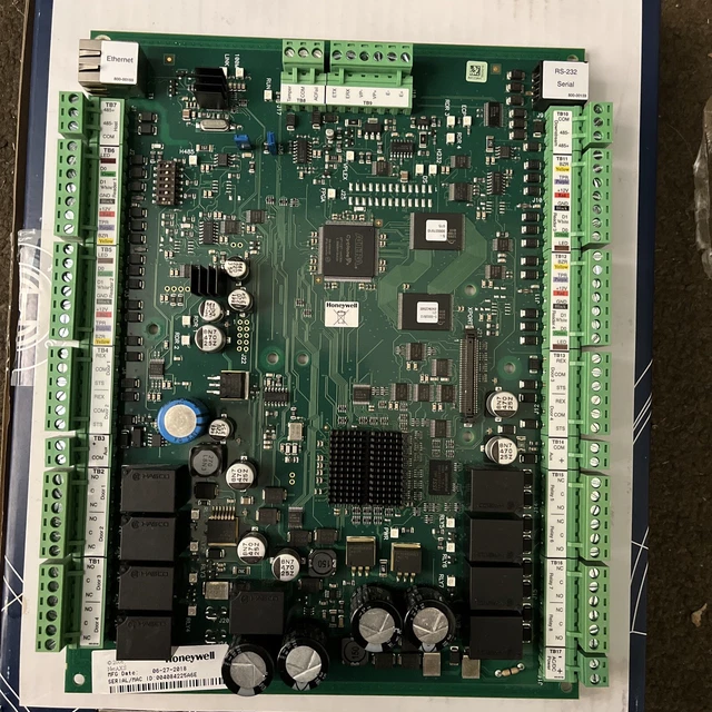 Honeywell NETAXS Access Control Unit NX4S1E, 1-000123 WORKING  board only