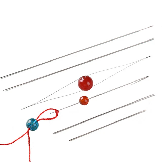 10 PCS Zusammenklappbare Augennadel Stickwerkzeuge Handschmuck Große Augen