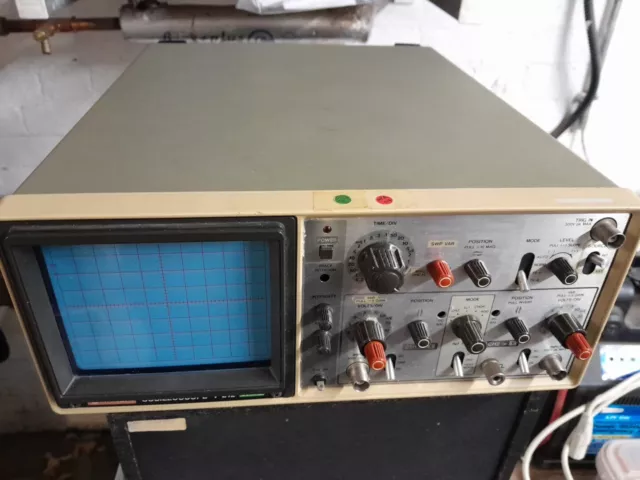 Hitachi Analogue Oscilloscope V212. Fully Refurbed And Working. Great Condition