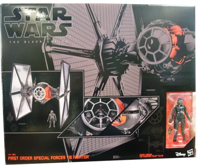 Star Wars The Black Series 6'' - First Order Special Forces TIE Fighter & Pilot