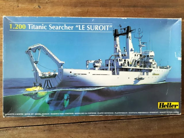 Titanic Searcher Le Suroit  1/200 Heller 2005