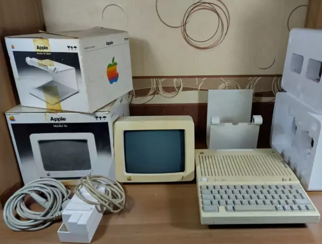 Rare The Apple IIc ordinateur vintage Apple accessoires et bonus !