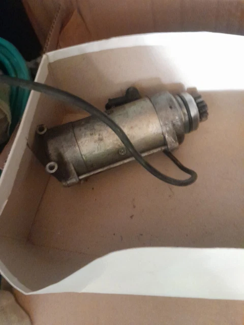 1980-1983 Honda GL1100 Goldwing Starter Motor Mitsuba Sm-224 81 82  TESTED
