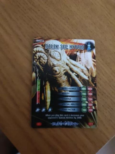 Doctor Who Battles In Time Card (Daleks V's Cybermen) no 13/18 (2007)