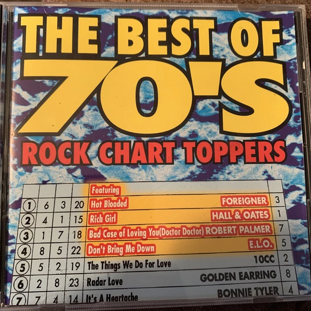 THE BEST OF the 70s Rock Chart Toppers (CD) Various Artists £18.96