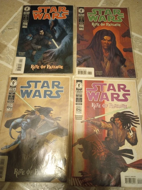 Star Wars Rite Of Passage, Dark Horse Comic Books 1-4, Complete Series, Sealed