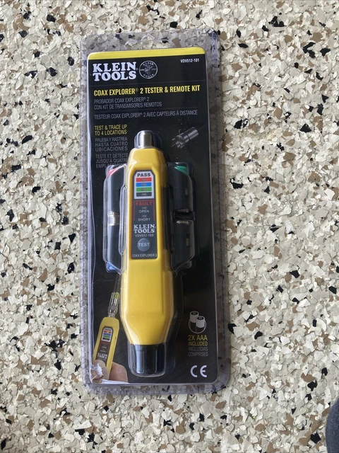 Klein Tools VDV512-101 Coax Explorer 2 with Remote Kit