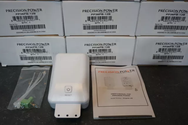 Lot of 4 Precision Power PP36PB-12B 100-240VAC IN 12VDC 13.5V Out ONT Pwr supply