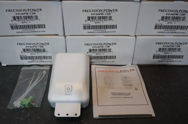 Pair of Precision Power PP36PB-12B 100-240VAC IN 12VDC 13.5V Out ONT Pwr. supply
