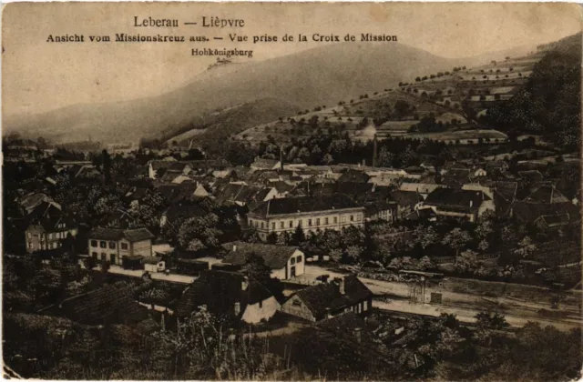 CPA AK LEBERAU - View of the Missionary Cross (471554)