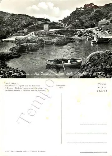 Cartolina delle Isole Tremiti, San Domino - Foggia