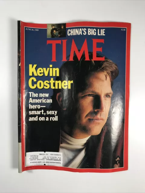 Time Magazine (June 26, 1989) (Kevin Costner)