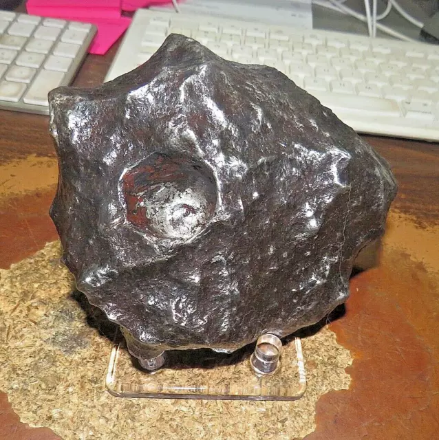 2632 Gm Gibeon Iron Meteorite Museum  Grade   Namibia Africa 5.8 Lbs