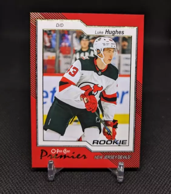 Luke Hughes - 2023-24 O-Pee-Chee OPC Premier Rookie RC New Jersey Devils #P-87