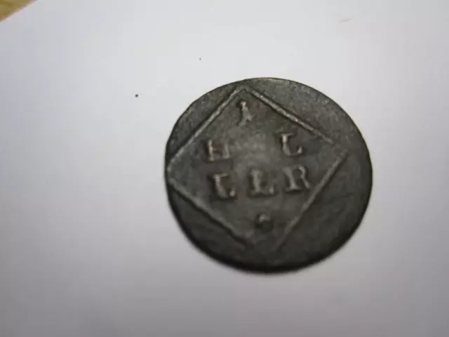 1 Heller 1792 Hahn 408 Bayern Altdeuschland