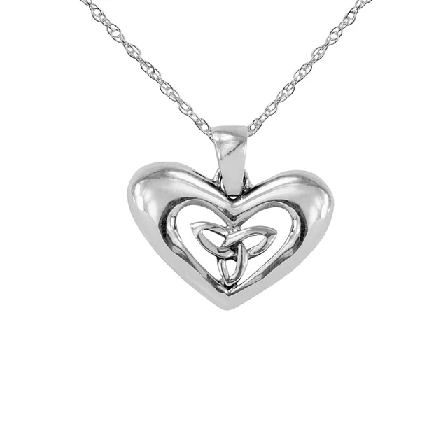 Ciondolo Con Nodo Celtico Della Trinità In Argento Sterling 925 - Foto 11