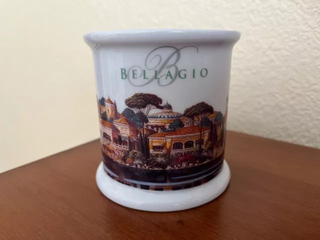 NEW Vintage BELLAGIO HOTEL & CASINO MUG  Las Vegas Souvenir  COFFEE CUP  Rare