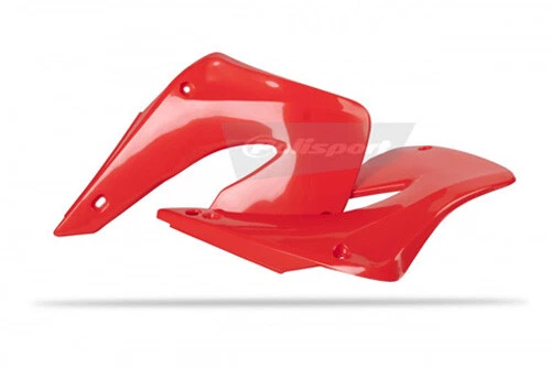 Polisport 2000-2001 Honda Cr125R Pr/Radiator Shrouds (Red) 8421000003