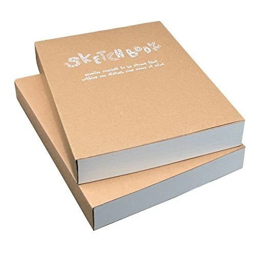 Carnets Crochets Aquarelle Paul Rubens - 2x Carnets Accordéon 14 Feuilles 300g/m² - 50% Coton - Format Carré 14x14cm