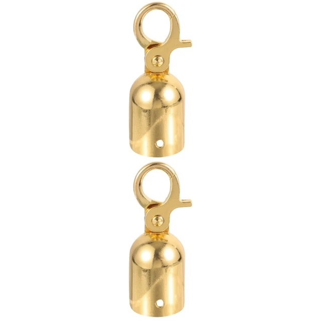 2x Gancho de cordón Acero Inoxidable Cortador de cuerda Metal Mosquetón