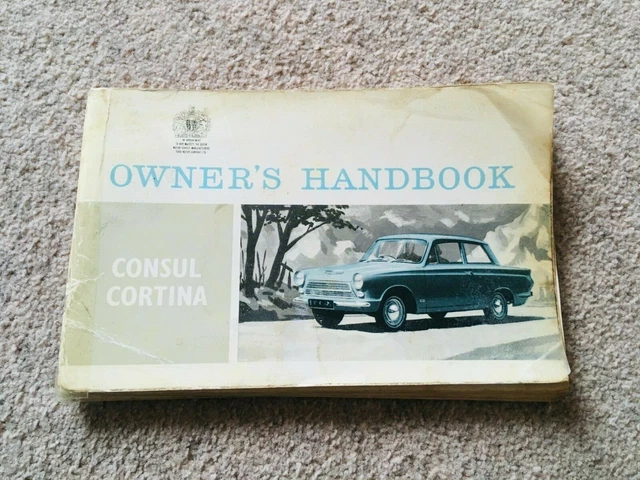 MANUALE PROPRIETARIO ORIGINALE Ford Consul Cortina 1964, Di Ford Motor - Foto 7