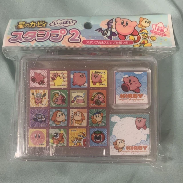Stamp Kit Meta KIRBY STAMP SET Waddle Dee King Dede Meta Knight gioco personaggi merce ...