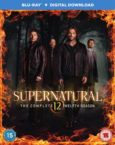 Supernatural: The Complete Twelfth Season Blu-Ray (2017) Jared Padalecki cert