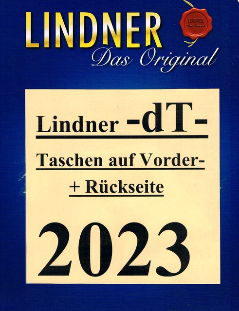 LINDNER Das Original Germania - Album Francobolli Con Aggiornamento Annuale DT 2024