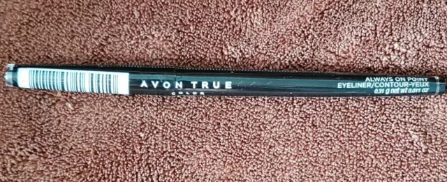 Avon True Color Always On Point Eyeliner ~ Black ~ New & Factory Sealed