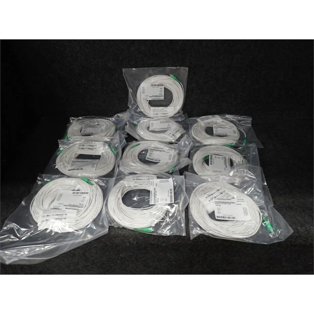 Corning 444401UR1BF125F 1F SCAPC/SCAPC Jumper Cables, 125'. Box of 10.