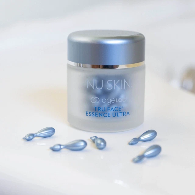 NU SKIN AGELOC Tru Face Essence Ultra Serum 60 Capsules "NEW STOCK