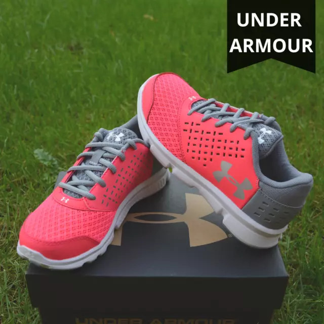 Girls Women Under Armour Micro G Rave Trainers Shoes New Genuine Size 3