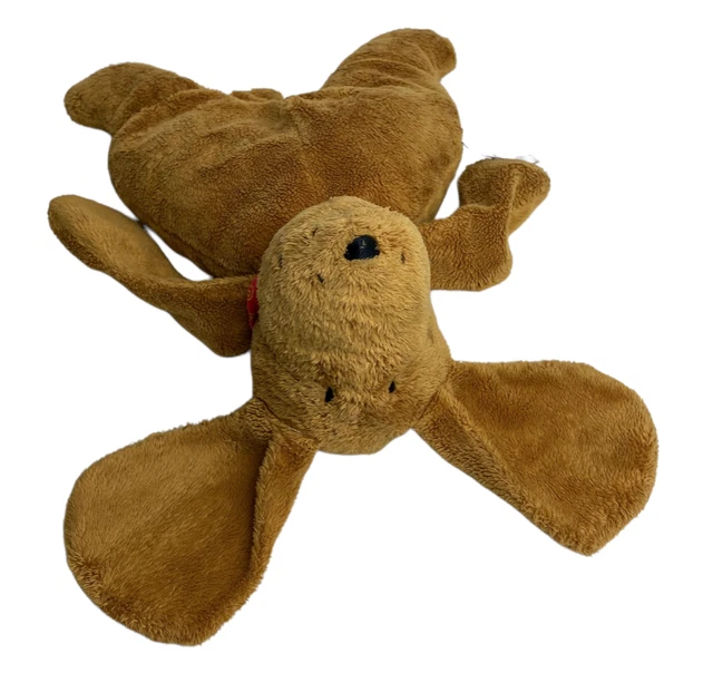 SIGIKID Hund Plüsch Kuscheltier braun rotes Halstuch ca. 30 cm Stofftier