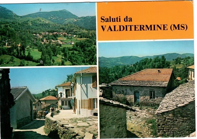 Saluti da VALDITERMINE - ZERI - Massa - Viaggiata '82